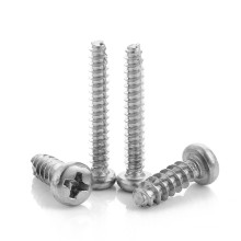 Carbon Steel M2 M2.3 M2.5 M3 M4 M5 Flat Tail Pan Head Phillips Self Tapping Screw